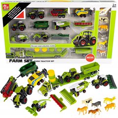 Suur hulk põllumajandusmasinaid, traktoreid, traktoreid hind ja info | Poiste mänguasjad | kaup24.ee