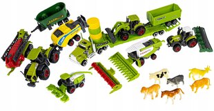 Suur hulk põllumajandusmasinaid, traktoreid, traktoreid hind ja info | Poiste mänguasjad | kaup24.ee