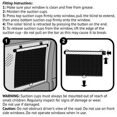 Auto akna päikesevari Clippasafe hind ja info | Clippasafe Lapsed ja imikud | kaup24.ee