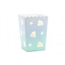 Popkorni karbid Narwhal, erinevat värvi, 7x7x12,5cm hind ja info | Ühekordsed nõud | kaup24.ee