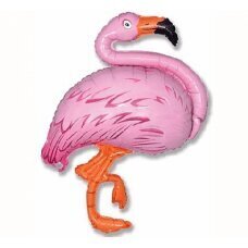 Воздушный шар фольгированный 24 &amp;quot;FX Flamingo, в упаковке. цена и информация | Шарики | kaup24.ee