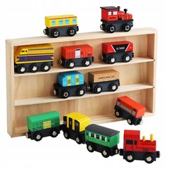 Puidust rongide komplekt hind ja info | Poiste mänguasjad | kaup24.ee