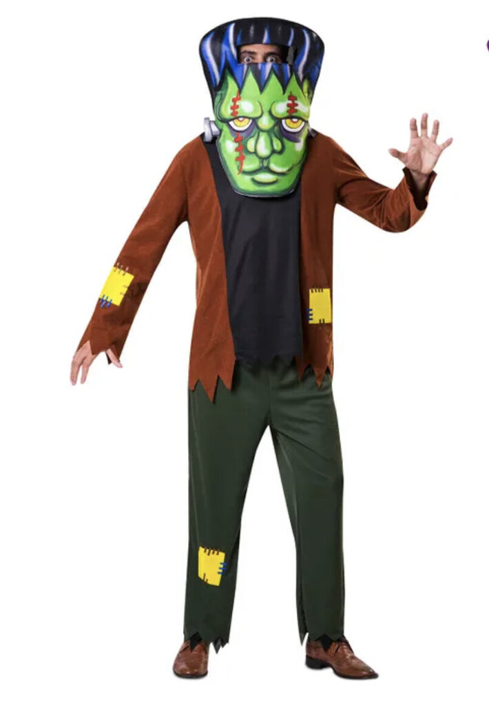 Frankensteini kostüüm, M-L hind ja info | Karnevali kostüümid | kaup24.ee