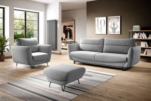 Комплект мягкой мебели из 3-х частей Eltap Silva, серый цвет цена и информация | Комплекты мягкой мебели | kaup24.ee