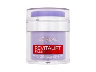 Näokreem L'Oréal Paris Revitalift Filler, 50 ml цена и информация | Кремы для лица | kaup24.ee