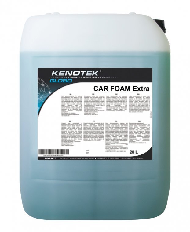 Autošampoon Kenotek Car Foam 20 l hind ja info | Autokeemia | kaup24.ee