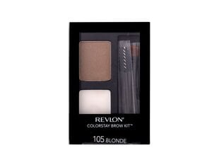 Kulmukomplekt Revlon Colorstay Brow Kit, värvus 105 Blonde, 2,42 g цена и информация | Тушь, средства для роста ресниц, тени для век, карандаши для глаз | kaup24.ee