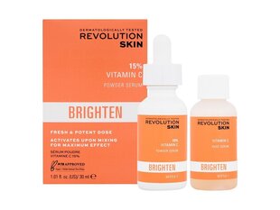 Näoseerum Revolution Skincare Vitamiin C, 30 ml hind ja info | Näoõlid, seerumid | kaup24.ee