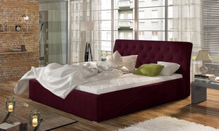 Кровать Eltap Milano, 160х200 см, красный цвет цена и информация | Кровати | kaup24.ee