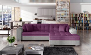 Мягкий уголок Eltap Sorento, серый/фиолетовый цвет цена и информация | Угловые диваны | kaup24.ee