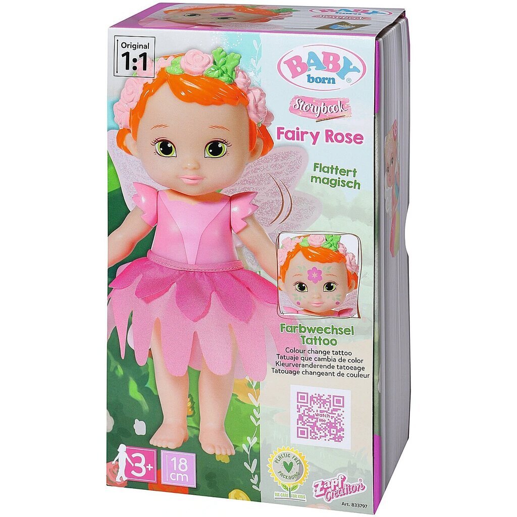 Nukk Fairy Rose hind ja info | Tüdrukute mänguasjad | kaup24.ee