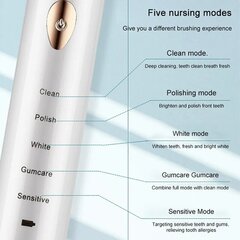 Беспроводная электрическая зубная щетка IPX7 цена и информация | Электрические зубные щетки | kaup24.ee