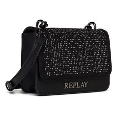 Женская сумочка Replay FW3001-A0122G-098, черная цена и информация | Женские сумки | kaup24.ee