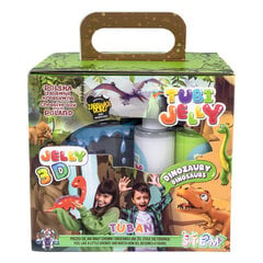 Loominguline komplekt Tubi Jelly - Dinosaurused (6 värvi ja akvaarium), Tuban TU3338 цена и информация | Развивающие игрушки | kaup24.ee