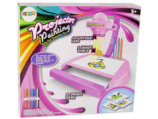 Проектор для рисования 2 в 1, розовый цена и информация | Развивающие игрушки | kaup24.ee