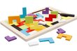 Puidust Pusle "Tetris", A hind ja info | Arendavad mänguasjad | kaup24.ee