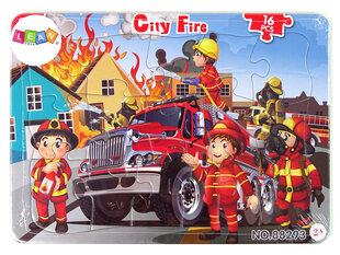 Hariduslik 16-osaline pusle, tuletõrjujad hind ja info | Pusled | kaup24.ee