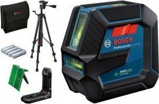 Ristjoon lasernivoo GLL 2-15 G, BT 150 0601063W01 BOSCH цена и информация | Käsitööriistad | kaup24.ee