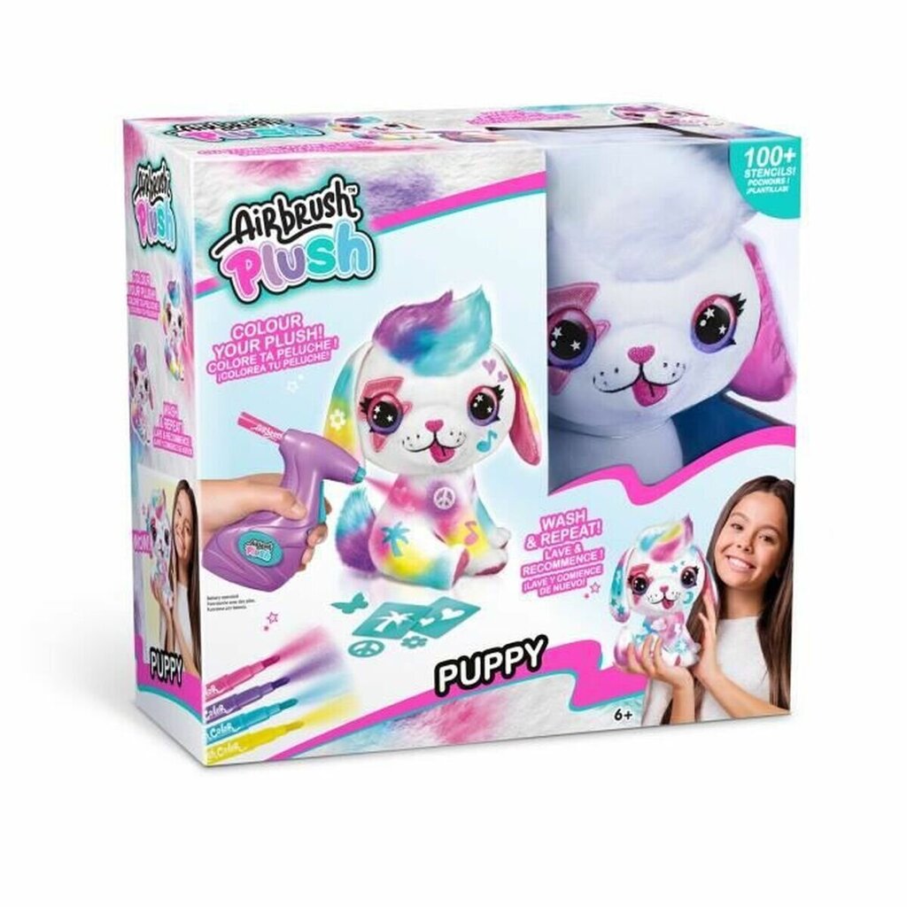 Loominguline komplekt Canal Toys Airbrush Plush Koer hind ja info | Arendavad mänguasjad | kaup24.ee