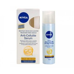 Cыворотка для тела Nivea Q10 Firming Anti Cellulite Serum 75 мл цена и информация | Антицеллюлитные кремы, средства для упругости кожи | kaup24.ee