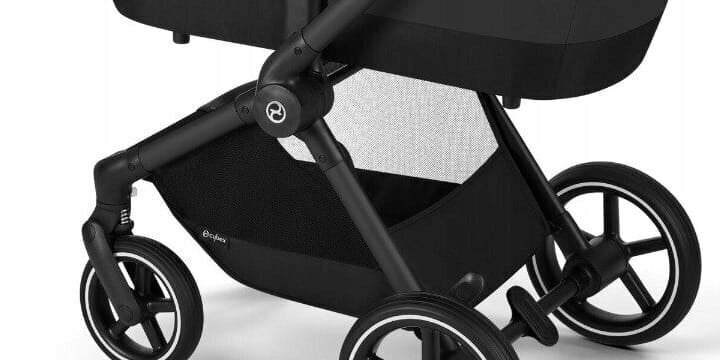 Cybex universaalne jalutuskäru Eos Lux, Moon Black цена и информация | Vankrid, jalutuskärud | kaup24.ee