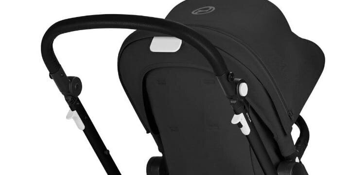 Cybex universaalne jalutuskäru Eos Lux, Moon Black цена и информация | Vankrid, jalutuskärud | kaup24.ee