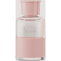 Tualettvesi s.Oliver So Pure Women EDT naistele 30 ml цена и информация | Женские духи | kaup24.ee