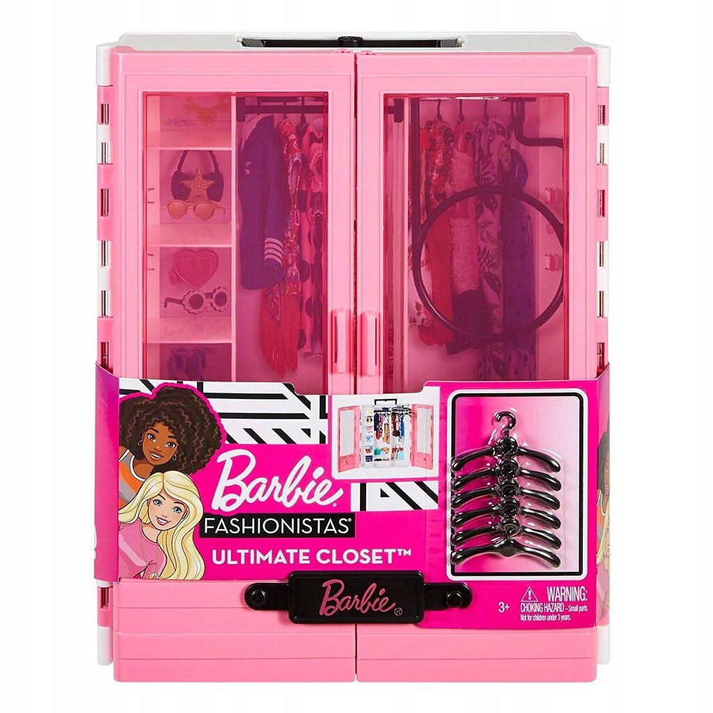 Garderoob Barbie Fashionista GBK11, 26 cm hind ja info | Tüdrukute mänguasjad | kaup24.ee