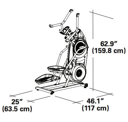 Elliptiline trenažöör Bowflex Max M3 hind ja info | Elliptilised trenažöörid | kaup24.ee