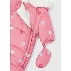 Mayoral Winter Overalls kombe, roosa цена и информация | Зимняя одежда для детей | kaup24.ee