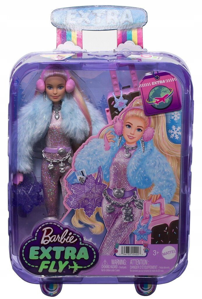 Barbie nukk Extra Fly hind ja info | Tüdrukute mänguasjad | kaup24.ee