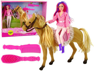 Nuku ja hobuse komplekt koos tarvikutega hind ja info | Tüdrukute mänguasjad | kaup24.ee