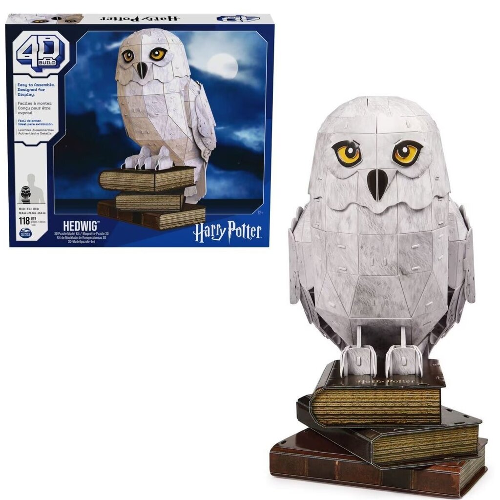 4D pusle Spin Master Harry Potter Hedwig, 118 o. цена и информация | Klotsid ja konstruktorid | kaup24.ee