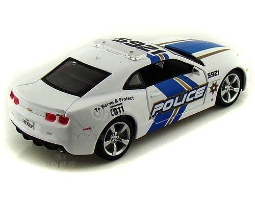 Automudel MAISTO Die Cast Chevrolet Camaro SS RS Police 2010, 1:24 , 31208 цена и информация | Poiste mänguasjad | kaup24.ee