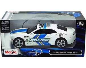 Automudel MAISTO Die Cast Chevrolet Camaro SS RS Police 2010, 1:24 , 31208 цена и информация | Игрушки для мальчиков | kaup24.ee