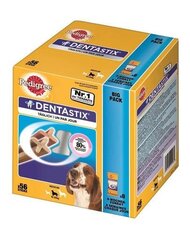 Pedigree Dentastix ärimiskondid keskmist kasvu koertele 8 tk x 180 g цена и информация | Лакомства для собак | kaup24.ee