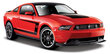 Automudel Maisto Die Cast 1:24 Ford Mustang Boss, 302 art. 31269 цена и информация | Poiste mänguasjad | kaup24.ee