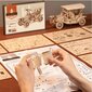 Puidust 3D konstruktor Robotime Vintage Car цена и информация | Klotsid ja konstruktorid | kaup24.ee