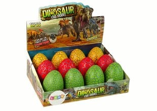 Яйцо с фигуркой динозавра, 8 см цена и информация | Развивающий мелкую моторику - кинетический песок KeyCraft NV215 (80 г) детям от 3+ лет, бежевый | kaup24.ee