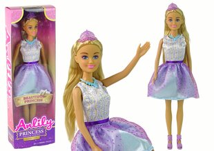 Кукла-принцесса Anlily, фиолетовая цена и информация | Игрушки для девочек | kaup24.ee