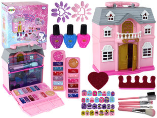 Косметический набор - домик, розовый цена и информация | Игрушки для девочек | kaup24.ee
