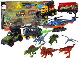 Dinosaurustega sõidukikomplekt hind ja info | Poiste mänguasjad | kaup24.ee