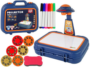 Projektori komplekt kohvris, sinine hind ja info | Arendavad mänguasjad | kaup24.ee