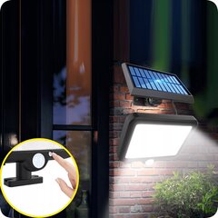 Päikeseenergia lamp koos anduriga Intmix цена и информация | Уличное освещение | kaup24.ee