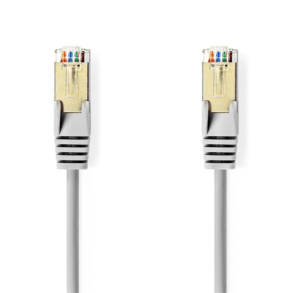 Võrgukaabel UTP Cat5e RJ45-RJ45, hall, 3m hind ja info | Kaablid ja juhtmed | kaup24.ee