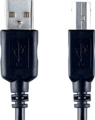 Valueline kaabel VCL4102 USB 2.0 A otsik - USB B otsik 2,0m цена и информация | Кабели и провода | kaup24.ee