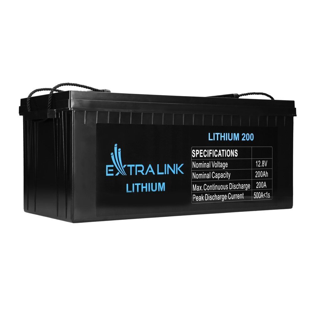 Aku Extralink LiFePo4 200Ah 12,8V, Bms hind ja info | Akud | kaup24.ee