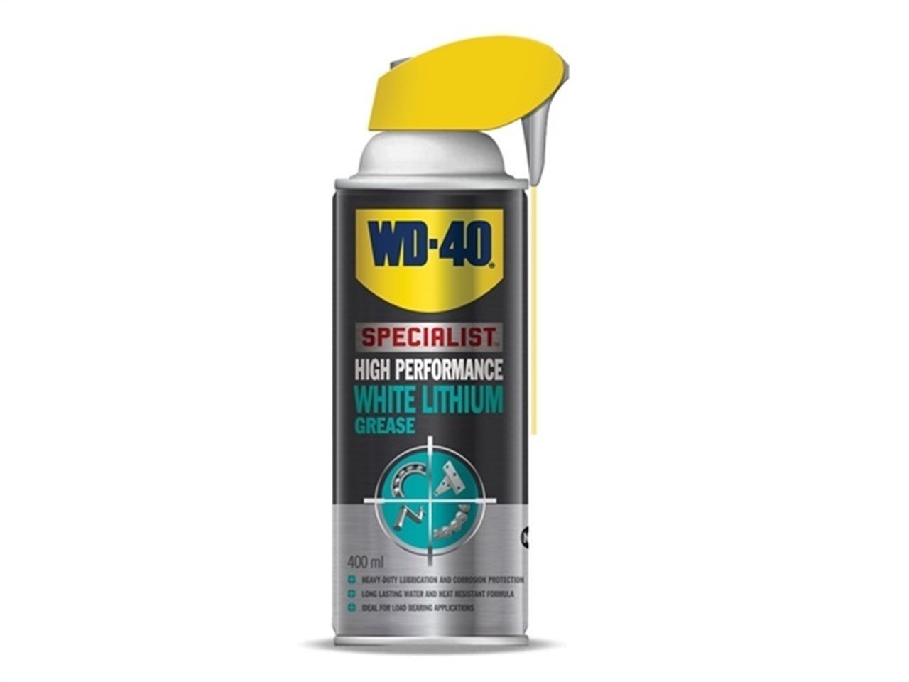 Universaalne valge liitiummääre WD-40 White Lithium, 400 ml hind ja info | Eriotstarbelised määrdeõlid ja -vedelikud | kaup24.ee