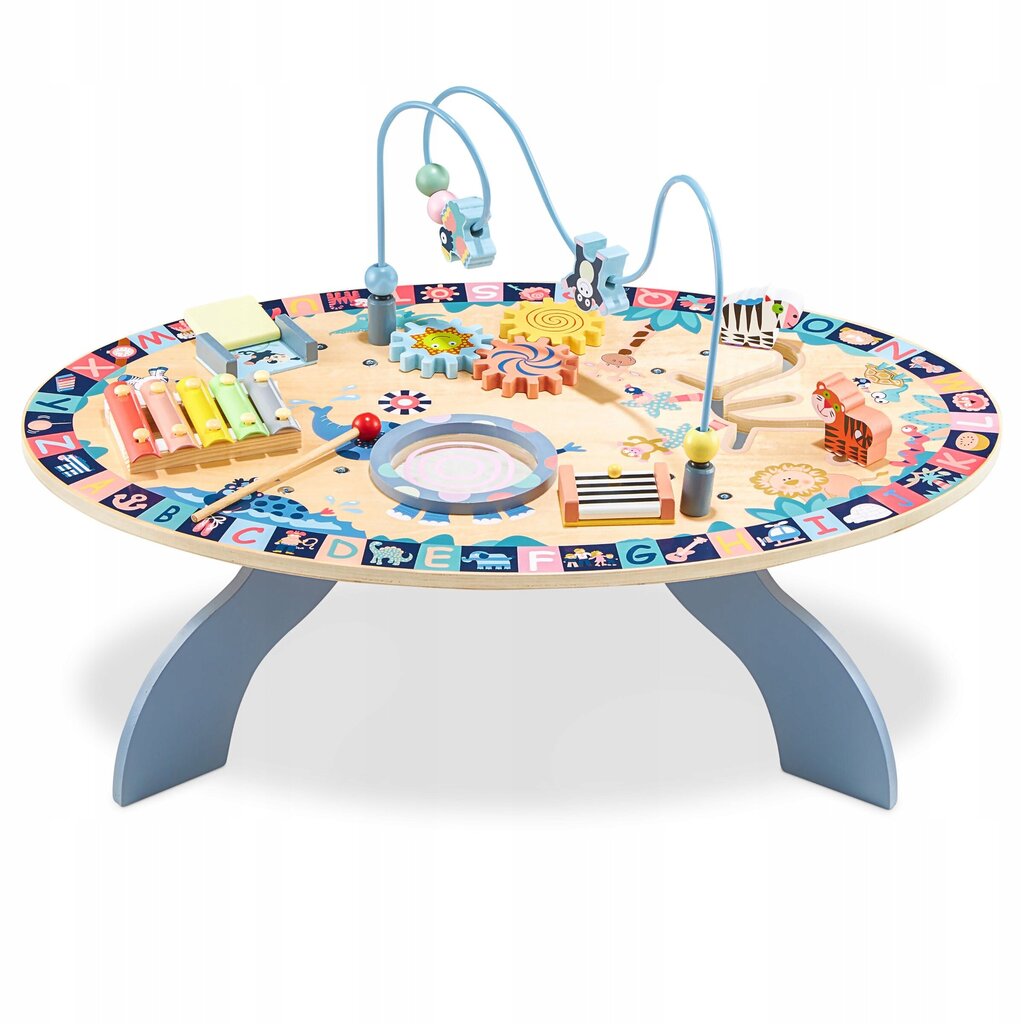 Puidust hariv Montessori laud 7in1 hind ja info | Imikute mänguasjad | kaup24.ee