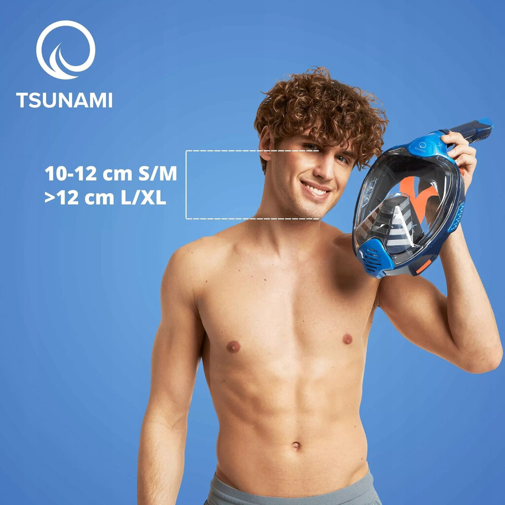 Sukeldumismask Tsunami PRO, L/XL hind ja info | Ujumismaskid | kaup24.ee